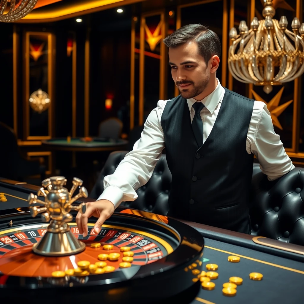 Лайв High-stakes рулетка з професійним дилером
